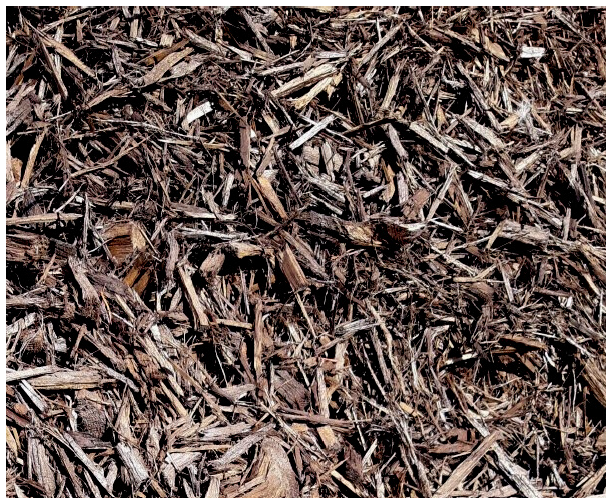 Organic Coloured Mulch - Dark Brown